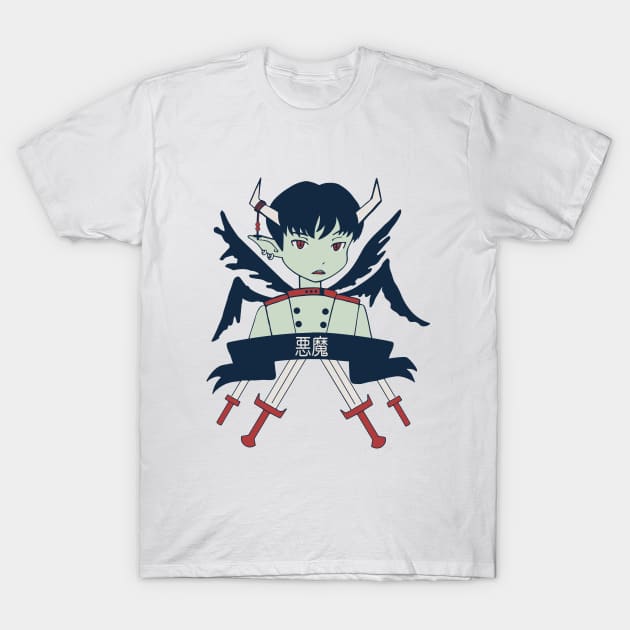 Demon Boy T-Shirt by Lautopiadesegiv